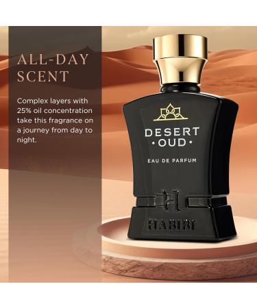 Desert Oud Arabian Cologne For Men Eau De Parfum (2.5 Oz) Long Lasting Perfume For Men With Warm Sweet & Spicy Blend of Floral Woody & Patchouli Notes - Ideal Valentine s Day Gifts - Buy Online on GoSupps.com