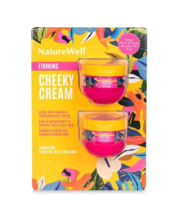 NatureWell Firming Cheeky Cream 10 Ounce (Pack of 2)