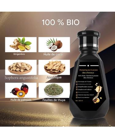 Anti-Hair Loss Shampoo - 250 ml Anti-Hair Loss Shampoo | Natural Deep Cleansing Conditioner Soothing Scalp Intense Volume Boosted Volume - Buy Online on GoSupps.com