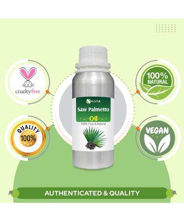 Saw Palmetto Oil - Pure Cold-Pressed Oil for Skin & Hair Care | 250 ml (8.45 Fl Oz) - Ideal for Creams Lotions & Shampoos - Buy Online on GoSupps.com