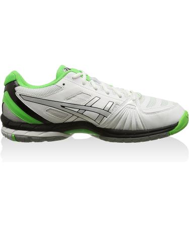 ASICS Gel-Volley Elite 2 Volleyball Shoes 11.5 - Neon Green/White/Black - Buy Online on GoSupps.com