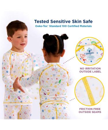 Children's Itch Relief Eczema Shirt with No Scratch Mitts for Moderate to Severe Treatment - Wet Wraps Clothing for Kids (Size 10) - Buy Online on GoSupps.com