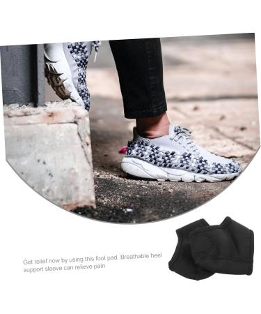 FOMIYES Heel Cover Socks - 4 Pairs Cracked Heel Guards & Cushions | Neoprene Heel Protectors for Ultimate Comfort & Protection - Buy Online on GoSupps.com