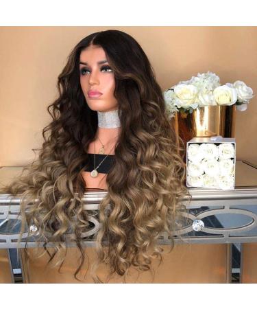 Waselia Long Curly Brown Wig | Brazilian Human Hair Extensions | Afro Blonde & Anime Styles - Buy Online on GoSupps.com