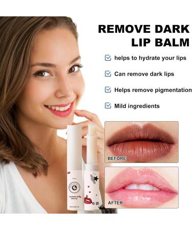 Lip Lightening for Dark Lips Lip Balm Set Lip Balm Lips Pink Bleaching Cream Balm Moisturizing Lip Balm Whitening & Brightening Lip Balm Stick Remove Dark Lips Lip Care for Dry Lips Lip Repair Balm - Buy Online on GoSupps.com