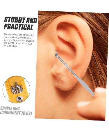NOLITOY 3 Sets Earpick - Portable Earwax Remover & Skin Care Tools | Stainless Steel Ear Cleaner Suite for Home Use - Buy Online on GoSupps.com