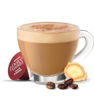  NESCAFE DOLCE GUSTO NESCAF DOLCE GUSTO Ginseng Coffee 6 boxes of 16 capsules (96 capsules compatible with Nescaf Dolce Gusto) - Buy Online on GoSupps.com