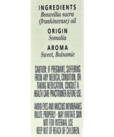 Buy Aura Cacia Frankincense Essential Oil 0.5 oz - Pure Natural Aromatherapy | International Shipping Available - Buy Online on GoSupps.com