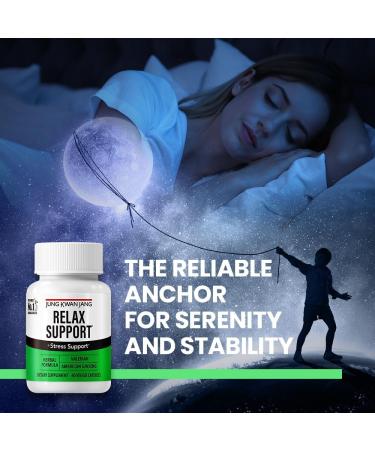 JUNG KWAN JANG Relax with Valerian Root (1,000mg) and American Ginseng (143mg) for Relaxation Support and Better Sleep, 60 Herbal Capsules for Men and Women RELAX SUPPORT with valerian - Buy Online on GoSupps.com