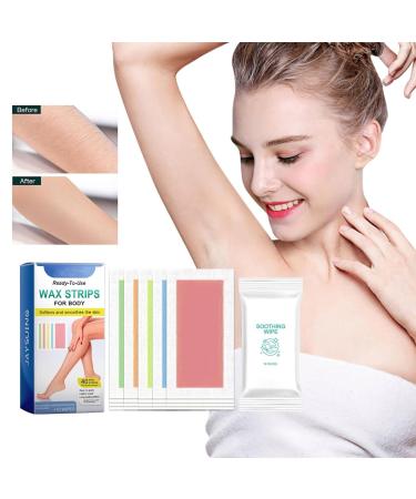 Hair Removal Wax Strips for Men & Women | Effective Body & Facial Waxing | Ideal for Legs Intimate Areas & More (1PC) - Buy Online on GoSupps.com