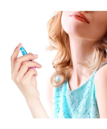 24-Piece 4ml Mini Perfume Spray Bottles Set | Colorful Glass Refillable Fine Mist Containers for Travel, Essential Oils & Perfume | Portable Tube | 6 Gradient Colors - Buy Online on GoSupps.com