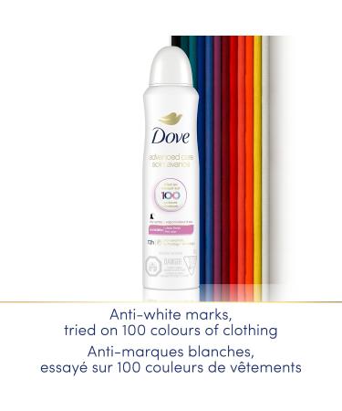 Dove Advanced Care Invisible Dry Spray Antiperspirant Deodorant for Women with Moisturizers Clear Finish Formulated to Leave no White Marks on 100 Colours 107 g - Buy Online on GoSupps.com