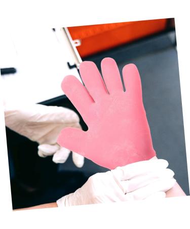 FRCOLOR 2 Pairs Moisturizing Gloves Mittens Lotion Gloves Overnight for Women Gloves for Dry Hand Silicone Glove Lotion Hand Moisturizing Glove Sock Silica Gel Miss Soft Pink - Buy Online on GoSupps.com