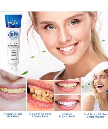 Smile Doctor SP-4 Whitening Toothpaste | Probiotics & Breath Freshening | 2PCS Stain Removal - Buy Online on GoSupps.com