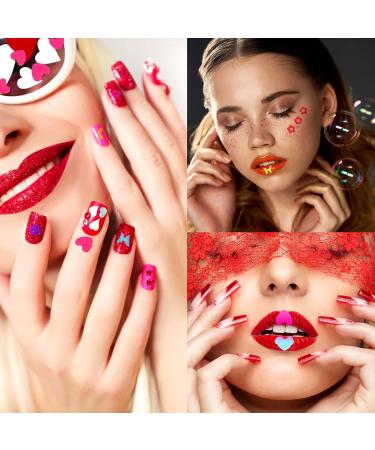 Holographic Chunky Glitter Mix Multi Flakes for Face Body Nails & Crafts | Perfect for Festivals Halloween & DIY Projects - Buy Online on GoSupps.com