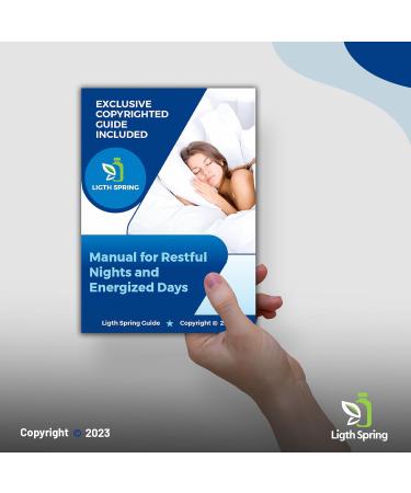 Nighttime Sleep Aid 25 mg - 96 Count Bundle + Exclusive Manual for Restful Nights & Energized Days | Better Light Spring Guide - Buy Online on GoSupps.com