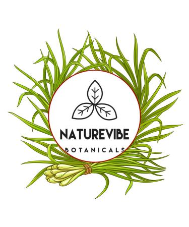 Natrevibe Botanicals Organic Lemongrass Powder 8oz - Pure and Natural - Buy Online on GoSupps.com