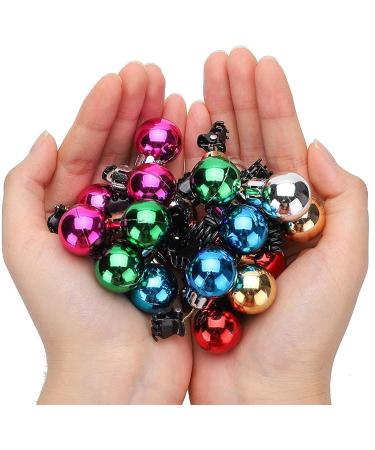 Clip Beard Ball - Clip Beard Shine Ball Decoration - Bulb Shape Tiny Beard Bells Santa Claus Beard Clips for Men Beard Attachment Buogint - Buy Online on GoSupps.com