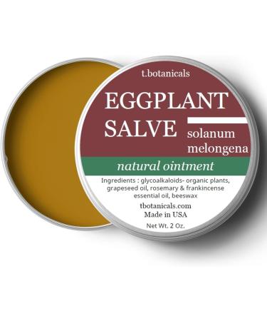 Skin Cell Support Bundle: Eggplant Salve and Tincture by t.botanicals - Buy Online on GoSupps.com