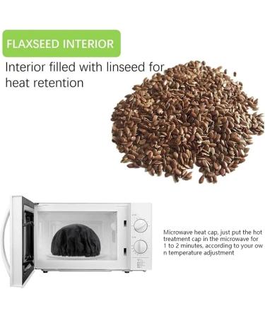 Heating Cap for Hair - Thermal Heat Cap | Flaxseed Conditioning Cap with Shower Caps for Home and Salon Use Cordless Hair Drying Styling Tools - Buy Online on GoSupps.com