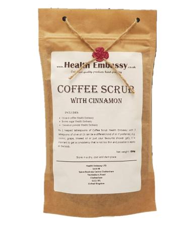 Health Embassy Coffee Scrub with Cinnamon 150g