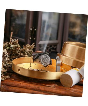 Portable Moxibustion Box - 1 Piece Copper Moxa Massager & Glass Burner - International Shipping - Buy Online on GoSupps.com