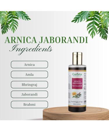 Buy Arnica - Jaborandi Hair Growth Oil | Strong & Shiny Hair | International Shipping Available - Buy Online on GoSupps.com