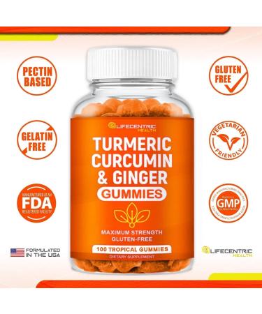 Biotin & Turmeric Vegan Gummies Combo | Max Strength Hair Growth Skin Health and Overall Wellness | 10000mcg Biotin & 95% Standardized Turmeric Curcumin | Natural Non-GMO and Gluten-Free Supplement - Buy Online on GoSupps.com