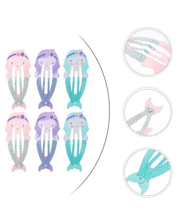 FRCOLOR 12-Piece Mermaid Baby Hair Clips | Cute Hair Accessories for Girls & Toddlers | International Shipping - Buy Online on GoSupps.com