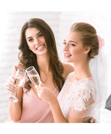 Gjinxi Bride Claw Hair Clip Pink Acrylic Hair Clip with Rhinestone Bride Logo Bride Bridesmaid Gift for Wedding Banana Barrettes Hair Decorations for Bachelorette Party Decorations Bridal Shower - Buy Online on GoSupps.com