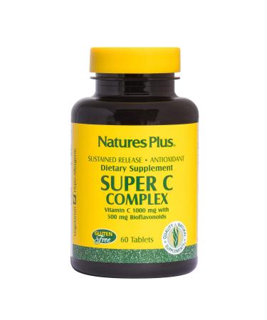 Nature's Plus Sustained Release Super C Complex 60 Tablets