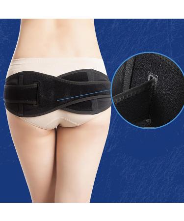 Cenap Hip Support Belt for Pelvic Pain Relief | Breathable SI Joint Stabilizer | Cross-Fixed Design - Buy Online on GoSupps.com