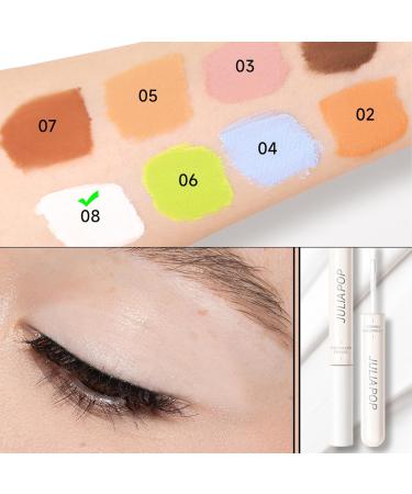 Long-Lasting Eyeshadow Primer for All Skin Tones - White Finish Eye Makeup Base - Buy Online on GoSupps.com