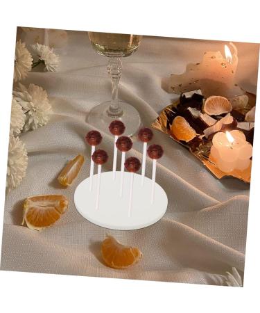 Alipis Lollipop Stand Lollipop Display Tower Cake Riser Multi-function Lollipop Base Desktop Lollipop Displaying Stand Decorative Lollipop Base Cake Holder Bracket Acrylic White Wedding - Buy Online on GoSupps.com