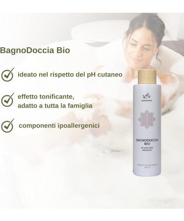 Benessence - Organic Aloe Vera Shower Gel - 250 ml - Buy Online on GoSupps.com