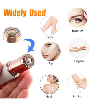 Buy Flawless Replacement Heads - 2 Pieces Blades for Finishing Touch Gen 2 Facial Hair Remover | Includes Cleaning Brush | International Shipping - Buy Online on GoSupps.com