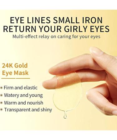 TBeautfave Under Eye Patches Collagen 24K Gold Under Eye Masks for Puffy Eyes & Dark Circles Eye Bags Remover Anti Wrinkle Patches Skincare Anti-aging Hydrating Eye Gel 30 Pairs - Buy Online on GoSupps.com