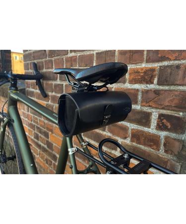 Gusti Saddlebag Leather - Wolfgang L. Lanking | Vintage Black Bicycle Tool Pocket & Storage Bag Replacement Tire Bag - Buy Online on GoSupps.com