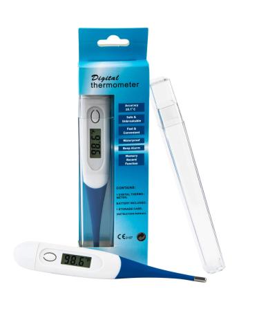 Thermometer, Digital Medical Thermometer for Baby Children and Adult Termometro - Fever Thermometer for Fever Accurate and Fast Readings - Oral and Rectal Fever Indicator for Children Adults & Babies