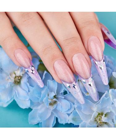 Carehabi Nail Tips - 500 Pack Transparent Acrylic Artificial Nails with Storage Case | 10 Sizes for Nail Studios & DIY Art - Buy Online on GoSupps.com