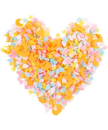 FOMIYES 4pcs 1 Nail Art Polymer Clay Sticker for Nails Star Moon Pendants Candy Stickers Nail Art Decoration Resin Sprinkles Nail Decals Fruit Stickers DIY Slices Decorative Sheet Manicure - Buy Online on GoSupps.com