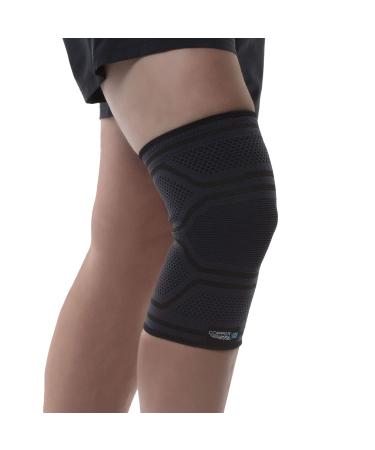 Copper Fit ICE Knee Compression Sleeve Infused with Menthol and CoQ10 2XL - Buy Online on GoSupps.com