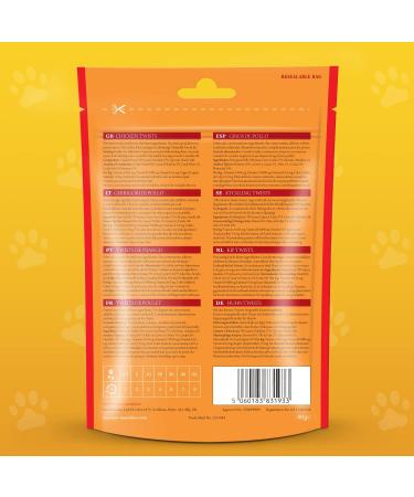 Pet Munchies Chicken Twists Dog Treats - Grain Free Dental Sticks - Real Meat - Low Fat High Protein - 80g - Buy Online on GoSupps.com