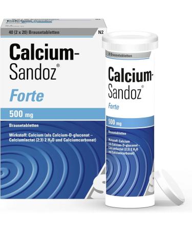 Buy Calcium Sandoz Forte Effervescent Tablets - Fast International Shipping Enhance Bone Health & Vitality - Buy Online on GoSupps.com