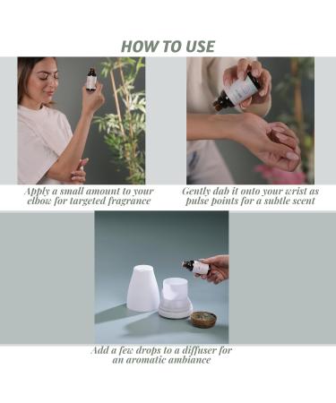 Folkulture Energize Essential Oil Blends - 100% Pure Mandarin & Ginger Aromatherapy with Citrine Crystals | 1 Fl Oz - Premium Home Diffuser Oil - Buy Online on GoSupps.com