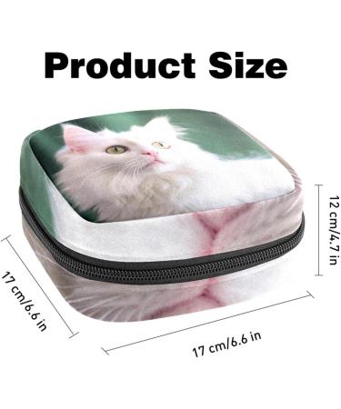 Period Bag - Sanitary Napkin Storage & Tampon Holder for Purse | Classic Design | 4.7x6.6x6.6 in | International Shipping - Buy Online on GoSupps.com