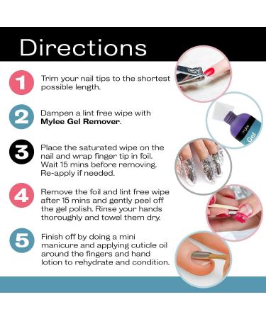 Mylee Gel Polish Remover Acetone 1000ml Salon Professional UV LED Soak Off Nail Polish Cleaner for Manicures and Pedicures - Buy Online on GoSupps.com