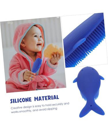 FOMIYES 3pcs Silicone Brush Household Cleaning Tools - Newborn Shampoo Hair Scalp Massager & Shower Scrubber Set - Buy Online on GoSupps.com