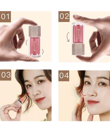 Paminify Soft Cream Liquid Blush - Lightweight & Blendable Dewy Blush Stick | Cruelty-free Smokey Pink Shade - Buy Online on GoSupps.com