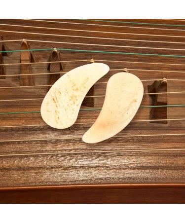 HAKIDZEL 8pcs Guzheng nails ukelele pick guzheng ox horn pick mandolin picks Guzheng Nail Covers Guzheng Finger Picks thumb picks Fingertip Covers guzheng picks Guitar Ukulele child horns 2.7X1.2X0.1CM Yellow - Buy Online on GoSupps.com